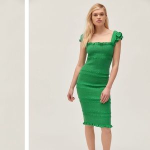Urban Outfitters and Capulet Collab Green Dress